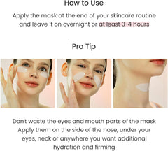 BIODANCE Bio-Collagen Real Deep Mask, Hydrating Overnight Mask, Pore Minimizing, Elasticity Improvement, 34g x4ea