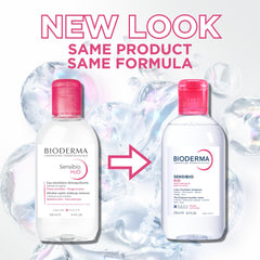 Bioderma - Sensibio - H2O Micellar Water - Makeup Remover Cleanser - Face Cleanser for Sensitive Skin