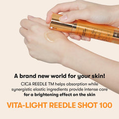 VT COSMETICS Reti-A Reedle Shot 100 Serum with Retinol (Vitamin A) & Repairing Exosome Microneedling Formula, Korean Skin Booster, 1.69 fl oz(50ml)