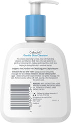 Cetaphil Oil Free Gentle Foaming Cleanser For Dry to Normal, Sensitive Skin, 8oz Pack of 2, Made with Glycerin and Vitamins B5 and E, Dermatologist Tested, Hypoallergenic, Soap Free, Fragrance Free