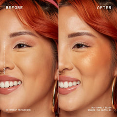 NYX Professional Makeup Buttermelt Blush, Powder Blush, up to 12 H Wear, Fade & Transfer Resistant, Feeling Butta.