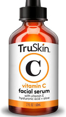 TruSkin Naturals Vitamin C Serum for Face, Topical Facial Serum with Hyaluronic Acid & Vitamin E, 1 oz.