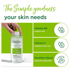 Simple Kind To Skin Micellar Cleansing Water 200Ml