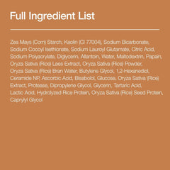 ANUA Rice Enzyme Brightening Cleansing Powder, Rice Mask, Ceramide, Gentle Face Wash for Brightening, Radiant Skin, Facial Cleanser for Dry Skin, Korean Skincare, Fragrance Free, 40g/1.41fl.oz.