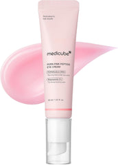 medicube Salmon DNA PDRN Pink Peptide Eye Serum, Niacinamide and 99% Pure Retinol Eye Cream for Fine Lines, Dark Circles, Korean Skin Care 1.01fl.oz