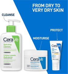 Cerave Moisturizing Cream for Dry Skin with Hyaluronic Acid 340G