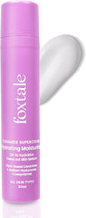 Foxtale 5x Hydrating Ceramide Moisturizer for Face | Micro Hyaluronic Acid & 3 Ceramides | Lightweight | Fast Absorbing | Repairs Skin Barrier and Texture | Men & Women - 50ml