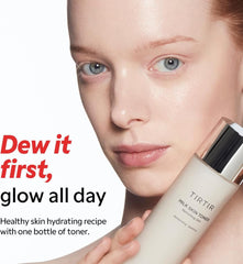 TIRTIR Milk Skin Rice Toner - Deep Moisturizing, Hydrating Toner for face, Niacinamide, Ceramide, Rice Bran Extract Vegan, 5.07 fl.oz.