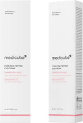 medicube Salmon DNA PDRN Pink Peptide Eye Serum, Niacinamide and 99% Pure Retinol Eye Cream for Fine Lines, Dark Circles, Korean Skin Care 1.01fl.oz