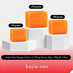 Kojie San Orange Whitening Soap, 3 x 65 g
