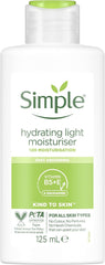 Simple Hydrating Light Daily Face Moisturizer, 125Ml