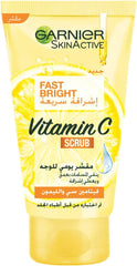Garnier Fast Bright Vitamin C Daily Scrub – 150ml Skin Care