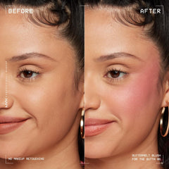 NYX Professional Makeup Buttermelt Blush, Powder Blush, up to 12 H Wear, Fade & Transfer Resistant, Feeling Butta.