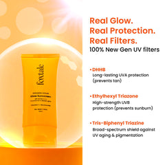 FoxTale Sunscreen SPF 50 PA++++ | Lightweight Formula | UVA & UVB Filters | No White Cast | Non-Greasy | For Men & Women | 50 ml