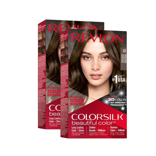REVLON COLORSILK 3D MEDIUM BROWN 041