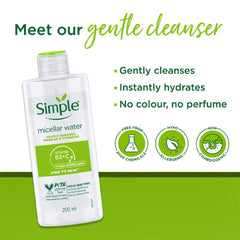 Simple Kind To Skin Micellar Cleansing Water 200Ml
