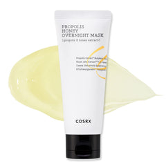 COSRX Full Fit Propolis Honey Overnight Mask | 2.03 fl.oz / 60ml | Propolis Extract 87% | Korean Skin Care, Cruelty Free, Paraben Free