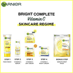 Garnier Bright Complete VITAMIN C YOGHURT Night Cream, 40g