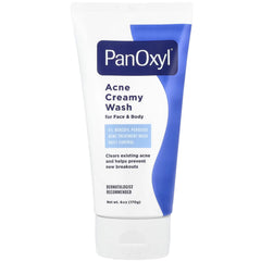 PanOxyl - Acne Creamy Wash 4 Percent Benzoyl Peroxide Daily Control, 6 Ounce