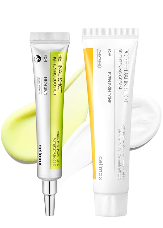 celimax The Vita Retinal Booster + Pore Dark Spot Cream, Gift Set for Women