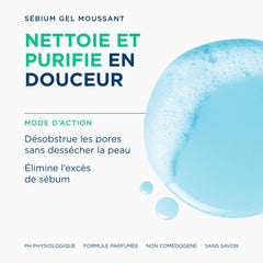 Bioderma Sebium Purifying Cleansing Foaming Gel - Combination to Oily Skin, 500ml