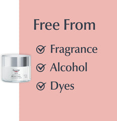 Eucerin Q10 Anti-Wrinkle Face Cream, Unscented Face Cream for Sensitive Skin, 1.7 Oz Jar