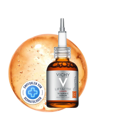 Vichy LiftActiv Vitamin C Serum For Face, Brightening Serum With Pure Vitamin C + Hyaluronic Acid + Vitamin E, Reduces Fine Lines, Smooths Skin Texture, Improves Radiance, Anti Aging