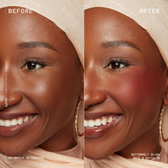 NYX Professional Makeup Buttermelt Blush, Powder Blush, up to 12 H Wear, Fade & Transfer Resistant, Feeling Butta.