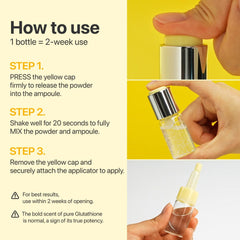 numbuzin No.5 Serum | Glutathione TXA Advanced Dark Spot Ampoule Concentrate | Tranexamic Acid, Niacinamide | Hyperpigmentation| Suitable for Sensitive Skin, Korean Skincare | 10.7g