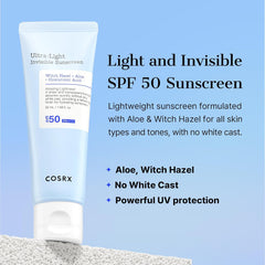Ultra-Light Invisible Sunscreen SPF50 PA++++