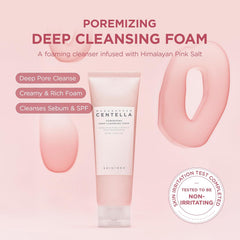 SKIN1004 Madagascar Centella Poremizing Deep Cleansing Foam 4.22 fl.oz, 125ml,