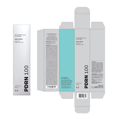 VT COSMETICS PDRN Cream 100, Nourishing & Restorative Moisturizer with 100,000 ppm Vegan PDRN, Lightweight Hydrating Cream for Glowy Glass Skin, Korean Skincare