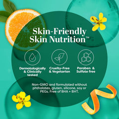 TruSkin Naturals Vitamin C Serum for Face, Topical Facial Serum with Hyaluronic Acid & Vitamin E, 1 oz.