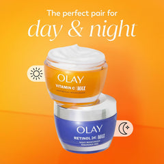 Olay Regenerist Vitamin C + Peptide 24 MAX Face Moisturizer, 1.7 oz