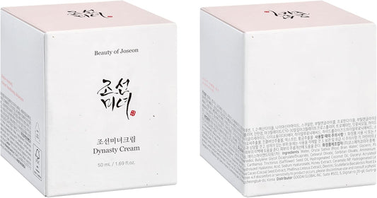 Beauty of Joseon Dynasty Cream Korean Face Moisturizer Rice Ginseng for Dry Acne Sensitive Skin Daily Hydration Korean Skincare for Men and Women 50ml