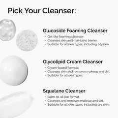 The Ordinary Squalane Cleanser, Facial Cleansing Balm and Hydrating Makeup Remover