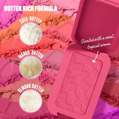 NYX Professional Makeup Buttermelt Blush, Powder Blush, up to 12 H Wear, Fade & Transfer Resistant, Feeling Butta.