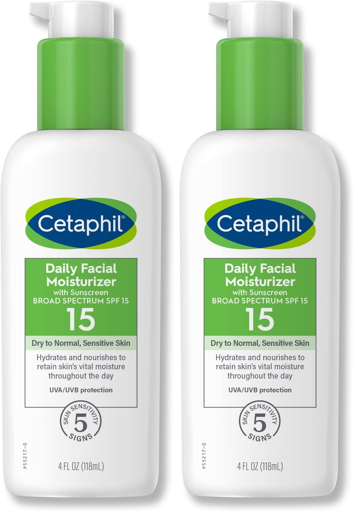 Cetaphil Daily Facial Moisturizer, SPF 15, Fragrance Free, 4 Oz
