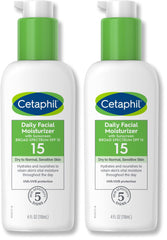 Cetaphil Daily Facial Moisturizer, SPF 15, Fragrance Free, 4 Oz