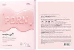 medicube Salmon DNA PDRN Pink Vita Coating Sheet Mask 10EA - Korean sheet mask for glass skin - Luxurious Home care Mask for Hydration, Firming, and Even Skin Tone, Korean skin care (22g 0.77 x 10ea)