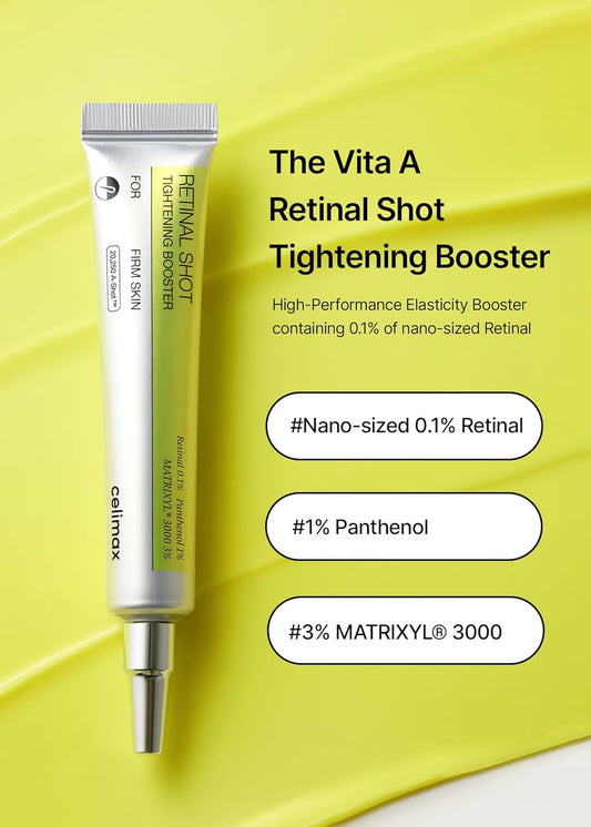 celimax The Vita Retinal Booster + Pore Dark Spot Cream, Gift Set for Women