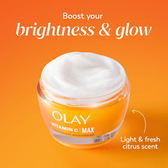 Olay Regenerist Vitamin C + Peptide 24 MAX Face Moisturizer, 1.7 oz