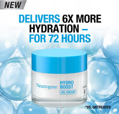 Neutrogena Face Cream Gel Hydro Boost, Quenches Dry Skin And Keeps It Looking Smooth And Supple. Lightweight, Quick-Absorbing Formula, 50Ml