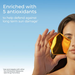 Eucerin Sun Clear Skin Face Sunscreen Lotion SPF 50 for Acne Prone and Oily Skin, Lightweight Sunscreen with Oil-Absorbing Minerals, Won't Cause Breakouts, Hypoallergenic, 2.5 Fl Oz Bottle