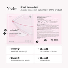 medicube Salmon DNA PDRN pink collagen jelly gel mask | overnight face mask for glass glow skin- elasticity, hydrating, firming and moisturizing | korean skincare, 28g, 1ea