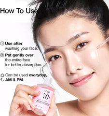 Anua PDRN Hyaluronic Acid Capsule 100 Serum, Radiant Face Serum, Hyaluronic Acid, Hydration, Moisture Plumping effect, Natural color, Fragrance free, Korean Skincare, 30ml / 1.01 fl. oz (Peach)