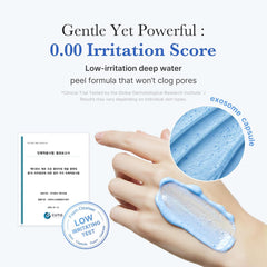 medicube Zero Pore Clear Blue Capsule Facial Cleanser for Skin Texture, Blackhead & Pore Care | AHA, BHA & PHA for Double Cleansing, Daily Gentle Face Wash | 120g / 4.23 oz