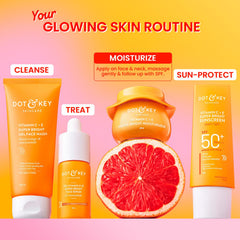 Dot & Key Vitamin C & E Sorbet Face Moisturizer | Lightweight Oil-Free Daily Cream | For All Skin Types | 2.02 fl oz (60 ml)