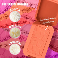 NYX Professional Makeup Buttermelt Blush, Powder Blush, up to 12 H Wear, Fade & Transfer Resistant, Feeling Butta.