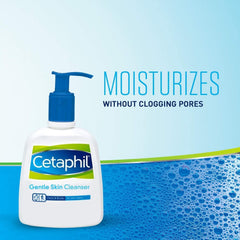 Cetaphil Oil Free Gentle Foaming Cleanser For Dry to Normal, Sensitive Skin, 8oz Pack of 2, Made with Glycerin and Vitamins B5 and E, Dermatologist Tested, Hypoallergenic, Soap Free, Fragrance Free